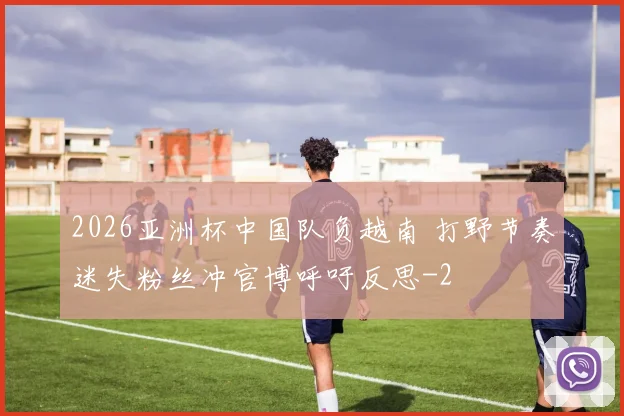 2026亚洲杯中国队负越南 打野节奏迷失粉丝冲官博呼吁反思